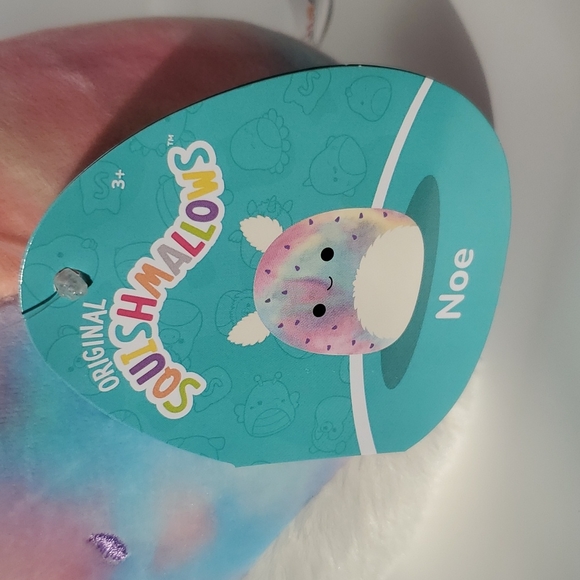 BNWT Noe the Sea Bunny Squishmallows 7" (variegated colors) - Picture 3 of 5